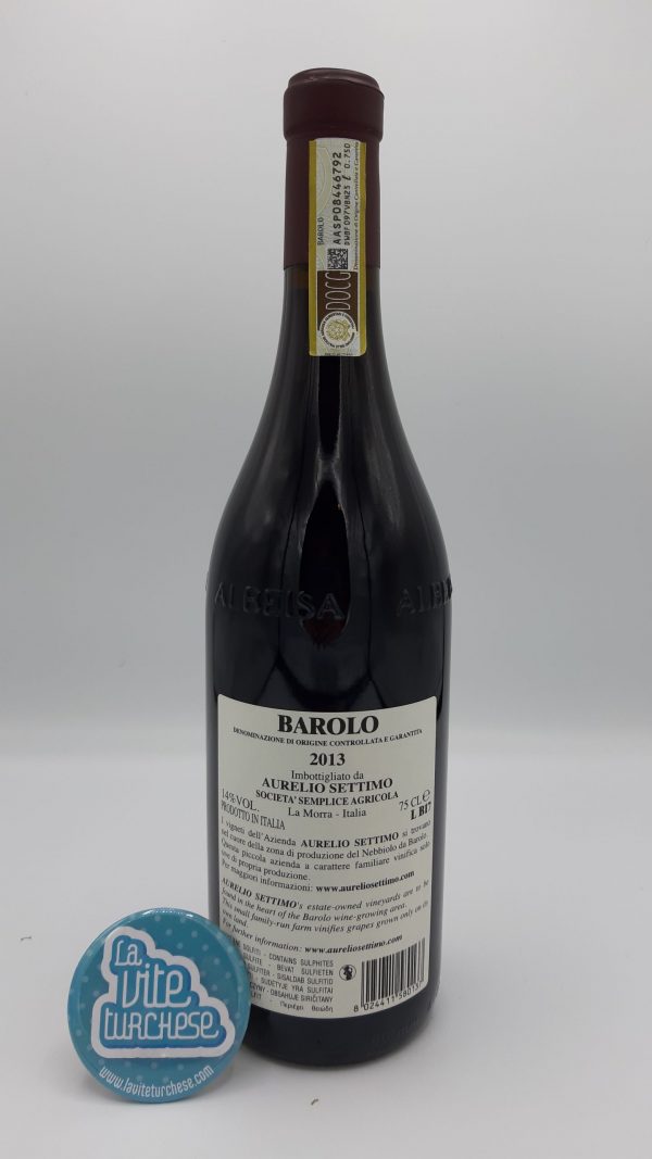 Barolo vino rosso DOCG La Morra uva nebbiolo 100%