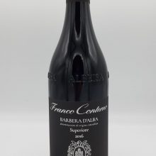 Barbera d'Alba vino rosso DOC Monforte d'Alba Piemonte Vino rosso Piemonte pregiato artigianale Monforte d'Alba cantina storica ottenuto da sola uva barbera perfetto con piatti della tradizione piemontese