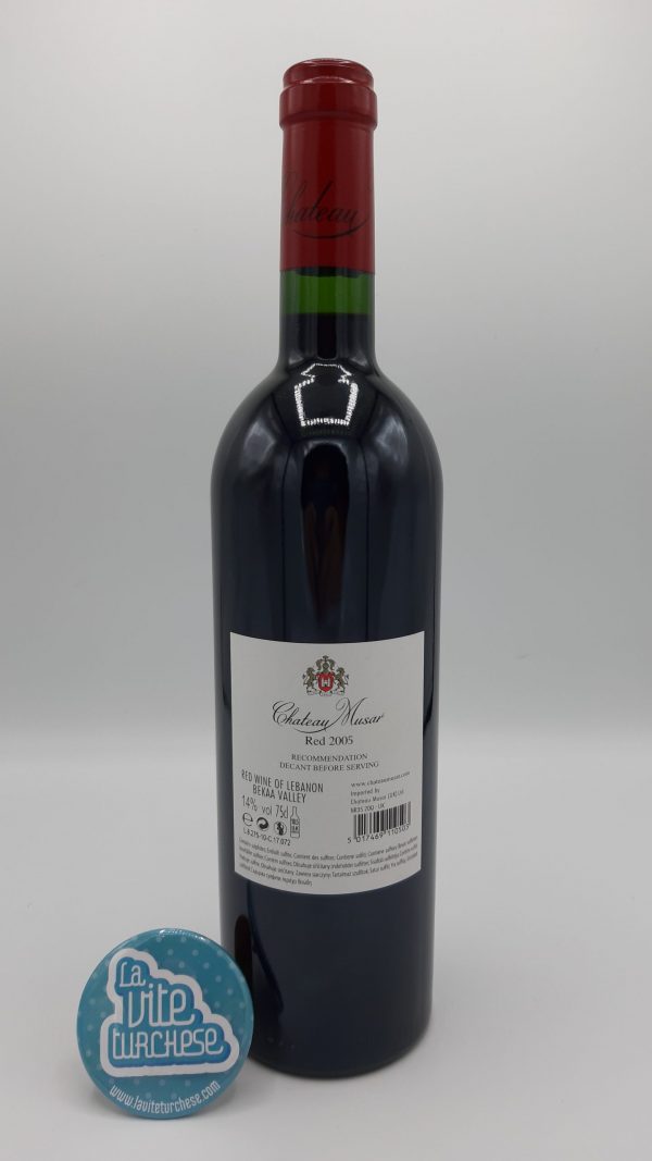 Chateau Musar - Musar Red - 2005 - back.jpg