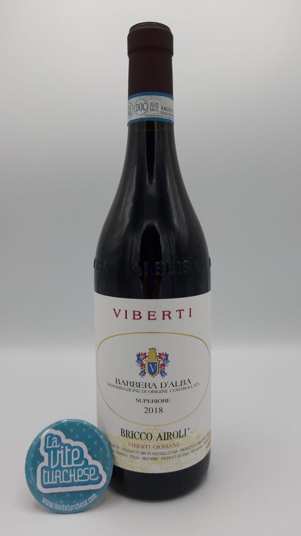 Small production Piedmont artisanal red wine excellent with meats and cheeses obtained from Barbera grapes
