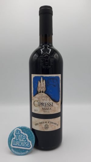 Vino rosso Piemonte artigianale Barbera Nizza cantina storica prodotto con solo uva barbera perfetto con salumi