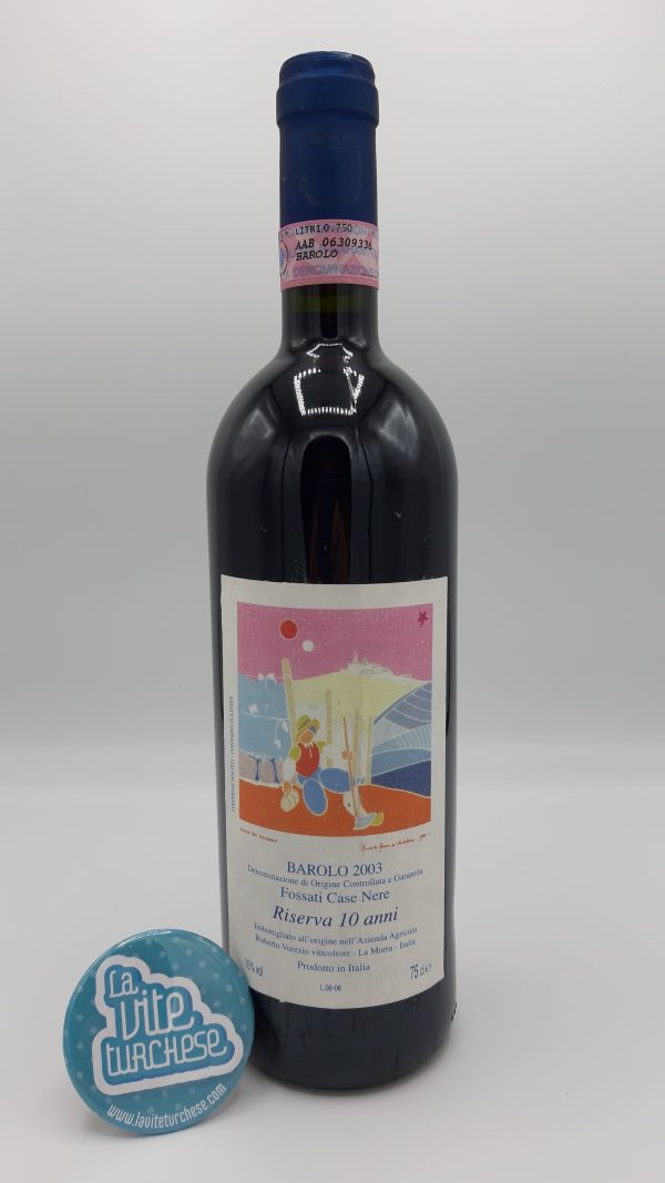 Piedmont red wine Barolo cru Fossati fine artisanal modern very limited production produced with only Nebbiolo grapes perfect with meat main courses