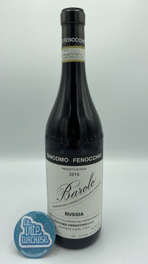 vino rosso Piemonte pregiato artigianale tradizionale Barolo cru Bussia ottenuto con solo uva nebbiolo perfetto con i formaggi e la carne rossa