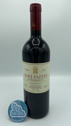 Piedmont Langhe Barbaresco cru Serraboella traditional structured red wine obtained with Nebbiolo grapes only, perfect with red meats and cheeses