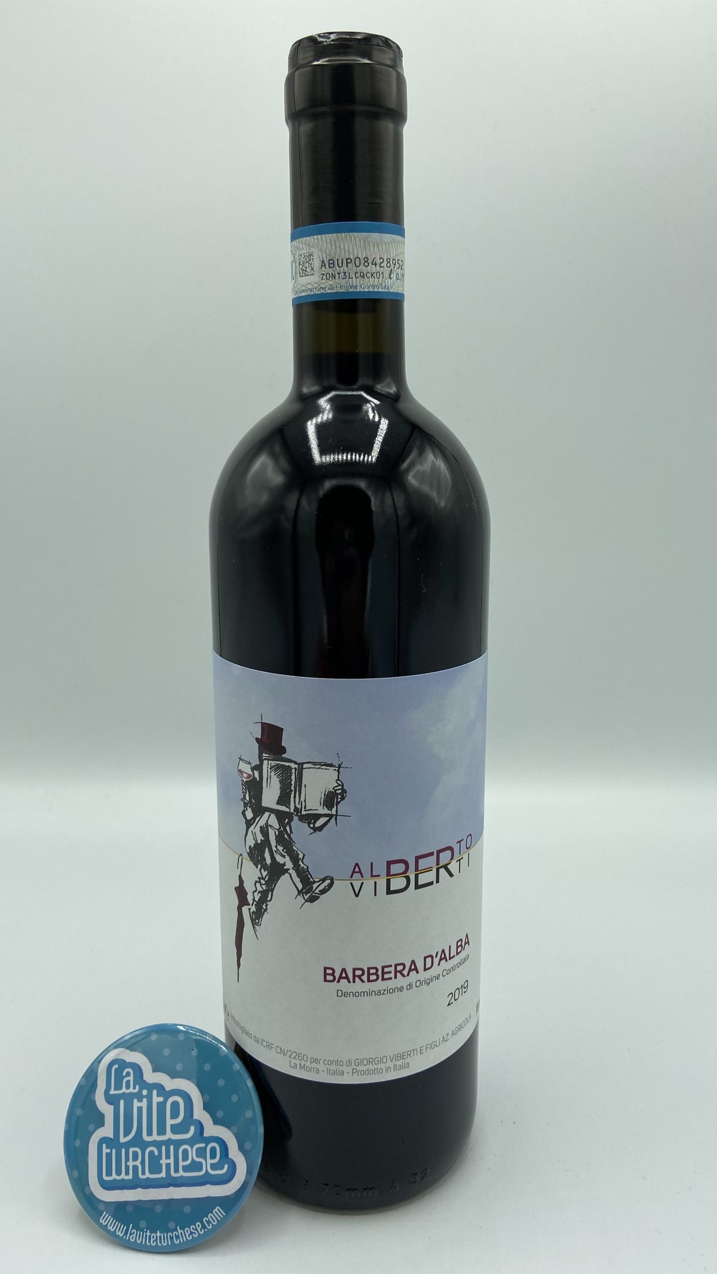 Alberto Viberti – Barbera d'Alba – 2019 - La vite Turchese