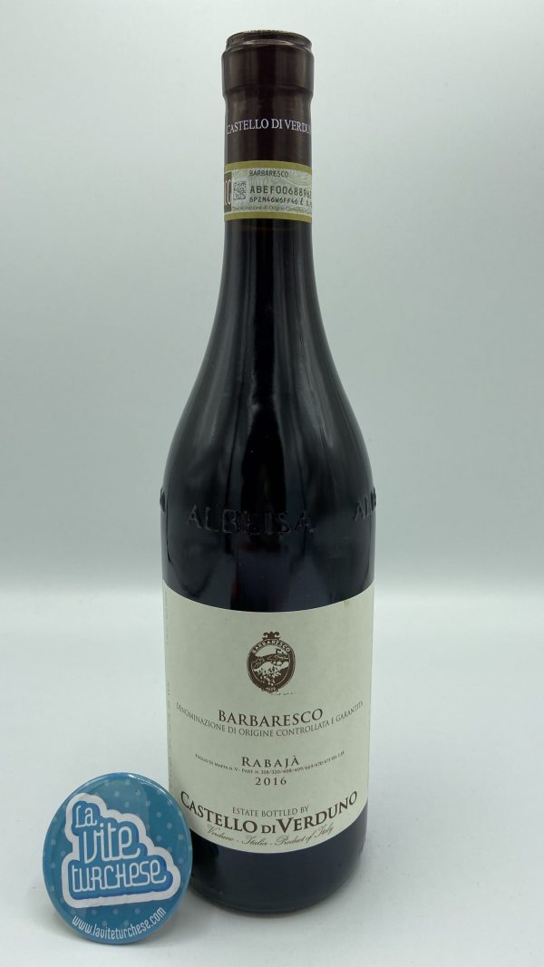 Vino rosso Barbaresco cru Rabajà artigianale pregiato tradizionale prodotto solo nelle annate migliori perfetto prodotto con uva nebbiolo perfetto con selvaggina