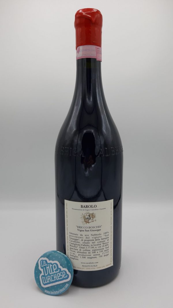 Cavallotto - Barolo Riserva Bricco Boschis Vigna San Giuseppe - 2010 - back