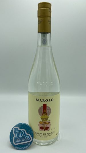 distillato grappa di Arneis Piemonte Langhe artigianale boutique alambicco discontinuo vinacce di arneis perfetto come digestivo o col cioccolato