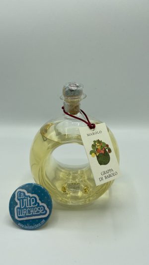 distillato grappa di Barolo Foro Piemonte Langhe bottiglia vetro soffiato artigianale boutique alambicco discontinuo vinacce di nebbiolo perfetto come digestivo o col cioccolato