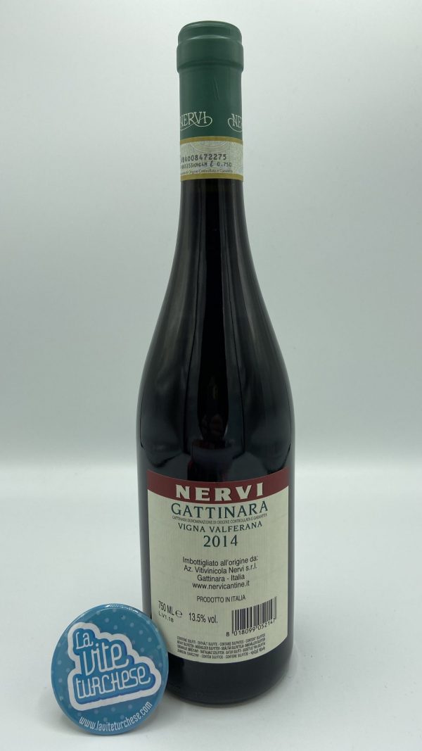 Nervi - Gattinara Vigna Valferana - 2016 - back