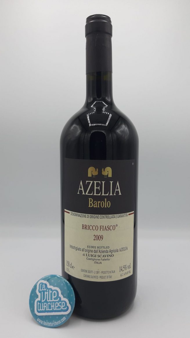 Vino rosso Barolo DOCG cru Fiasco pregiato artigianale tradizionale produzione limitata prodotto con solo uva nebbiolo perfetto con carni rosse