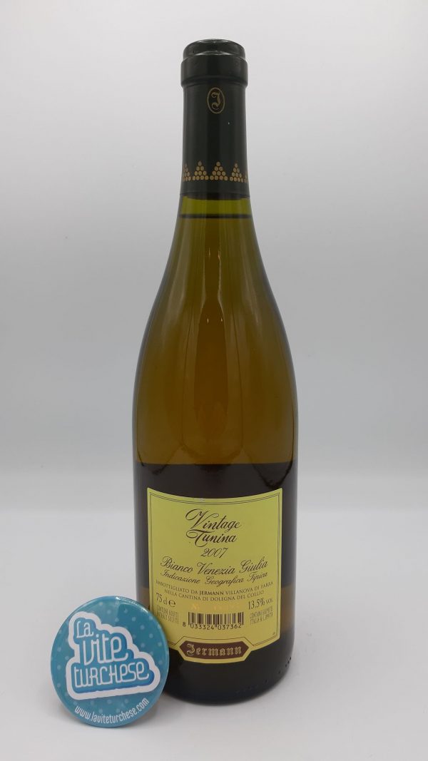 White wine Friuli Venezia Giullia grapes Chardonnay, Sauvignon, Malvasia, Ribolla and Picolit