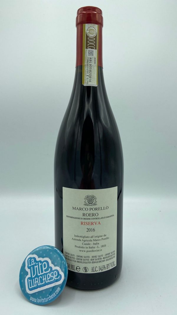 roero red wine DOCG Riserva cru San Michele Canale Nebbiolo grapes