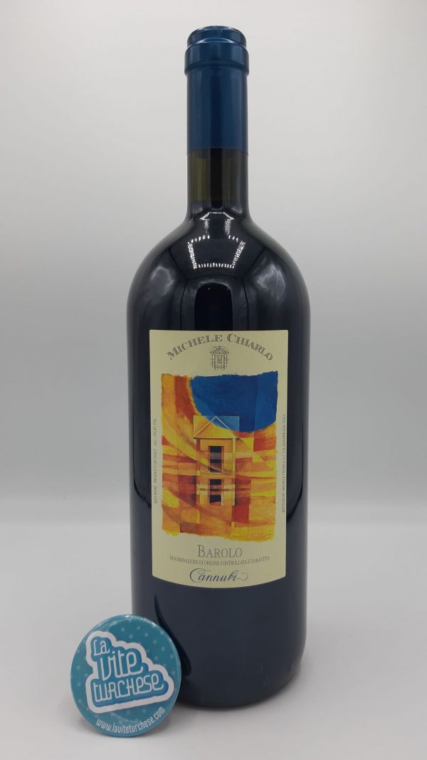Red wine Barolo DOCG cru Cannubi traditional artisanal fine limited production produced with only Nebbiolo grapes perfect with red meats
