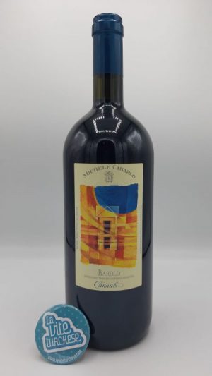 Vino rosso Barolo DOCG cru Cannubi pregiato artigianale tradizionale produzione limitata prodotto con solo uva nebbiolo perfetto con carni rosse