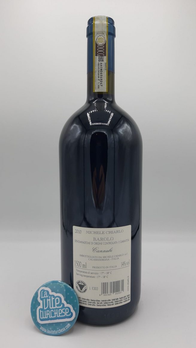 Barolo vino rosso cru Cannubi Barolo Piemonte uva nebbiolo 100%