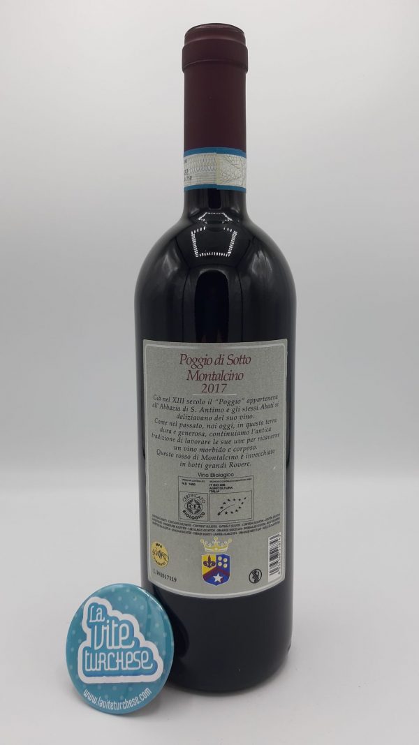 Poggio-di-Sotto-Rosso-di-Montalcino-2017-back