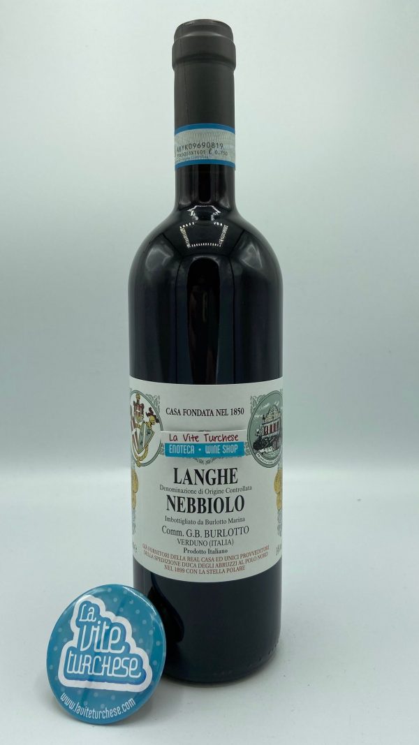 red wine Piedmont Langhe Nebbiolo Verduno Unesco traditional fresh pleasant old school obtained with only Nebbiolo grapes perfect with raw meat and appetizers