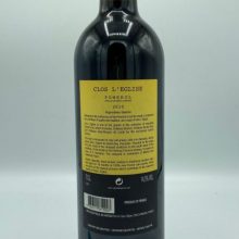 Clos l'Eglise – Pomerol – 2010 – back Clos l'Eglise – Pomerol – 2010 – back