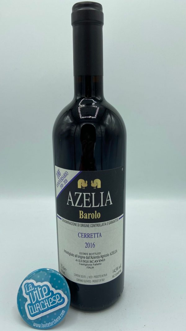 Red wine Barolo cru Ceretta Serralunga d'Alba fine artisan traditional limited production perfect with tagliatelle al ragù