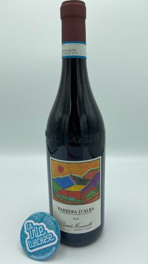 Piedmont red wine cru San Lorenzo fine traditional artisan limited production produced only with Barbera grapes perfect with traditional Piedmontese dishes