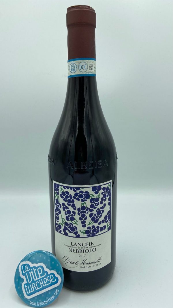 Red wine Piedmont cru Cannubi traditional artisanal fine limited production produced with only Nebbiolo grapes perfect with traditional Piedmontese dishes