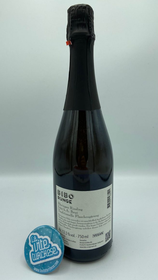 Bibo Runge – Riesling Sekt Brut - back Bibo Runge – Riesling Sekt Brut - back