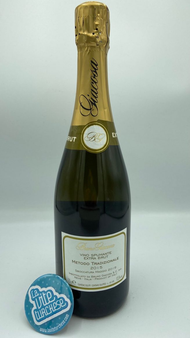 Bruno Giacosa – Vino Spumante Extra Brut – 2015 - back
