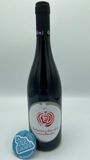 red wine Barbaresco cru Roccalini DOCG Langhe Unesco Piedmont traditional boutique refined precious low yields structured obtained with Nebbiolo grapes perfect with red meats and semi-aged cheeses