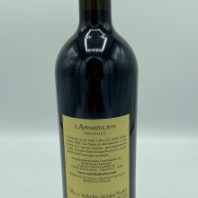 Tuscan red wine Ama Gaiole in Chianti merlot grapes