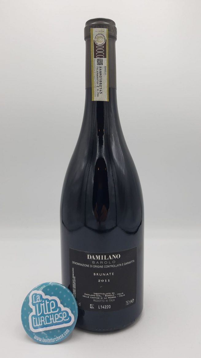Damilano – Barolo Brunate – 2011 - back Damilano – Barolo Brunate – 2011 - back