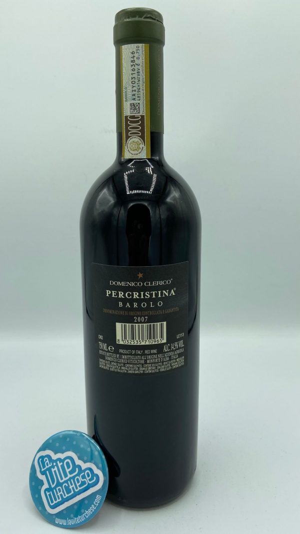 Domenico Clerico – Barolo Percristina – 2007 - La Vite Turchese