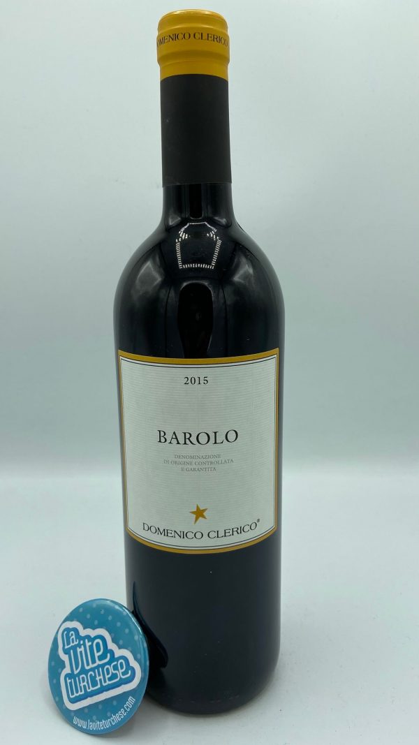 Barolo red wine Monforte d'Alba fine modern artisan limited production produced with only nebbiolo grapes perfect with red meat stew