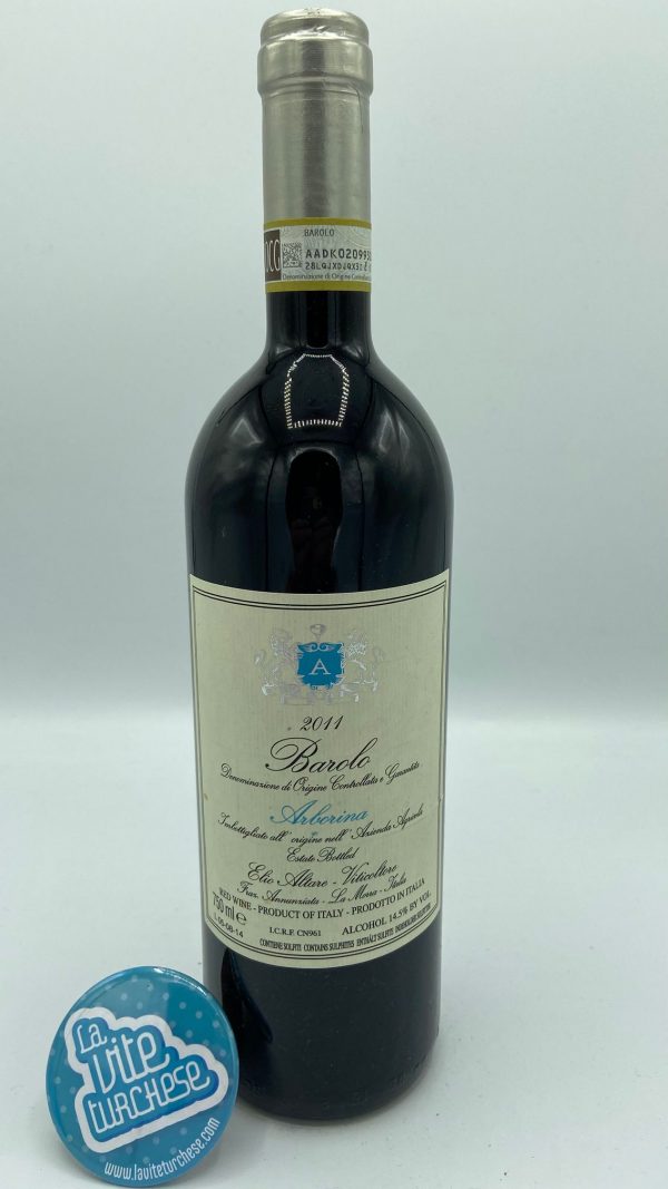 Red wine Barolo cru Arborina La Morra fine artisanal modern limited production Barolo boys produced with only Nebbiolo grapes perfect with tagliatelle with meat sauce
