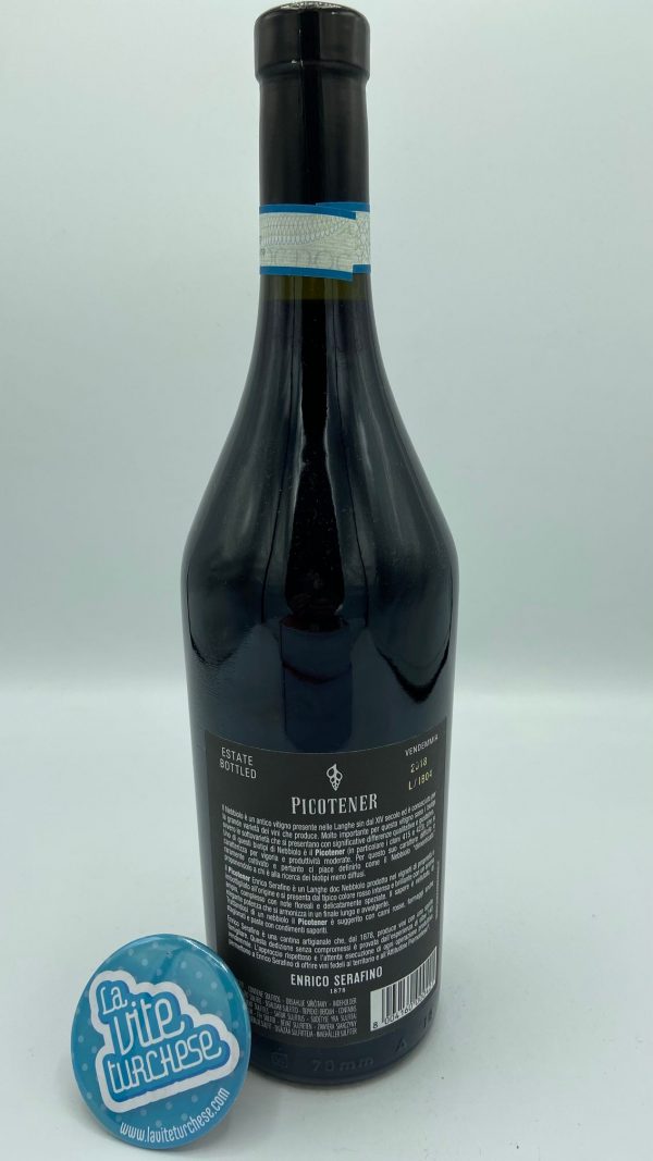 Enrico Serafino – Langhe Nebbiolo Picotener – 2018 - back Enrico Serafino – Langhe Nebbiolo Picotener – 2018 - back