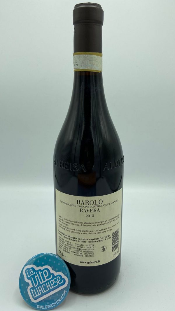 G.D. Vajra – Barolo Ravera – 2013 - La vite Turchese
