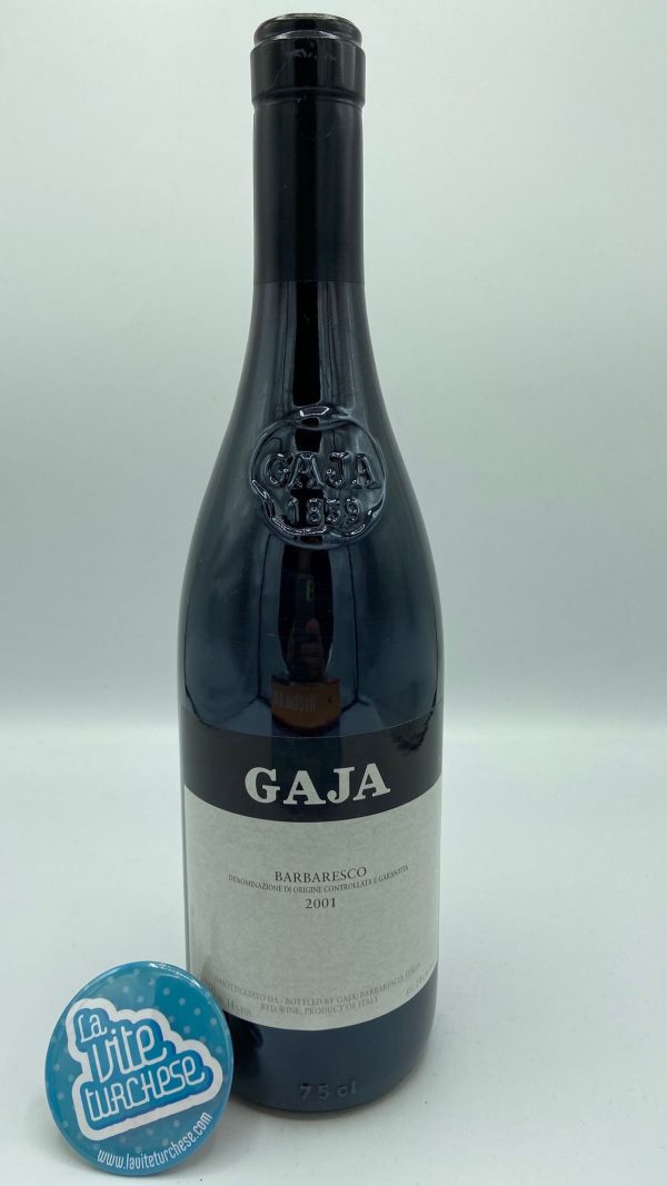 Barbaresco red wine fine artisan DOCG limited production produced only in the best vintages Gaja produced with Nebbiolo grapes perfect with roasted meat