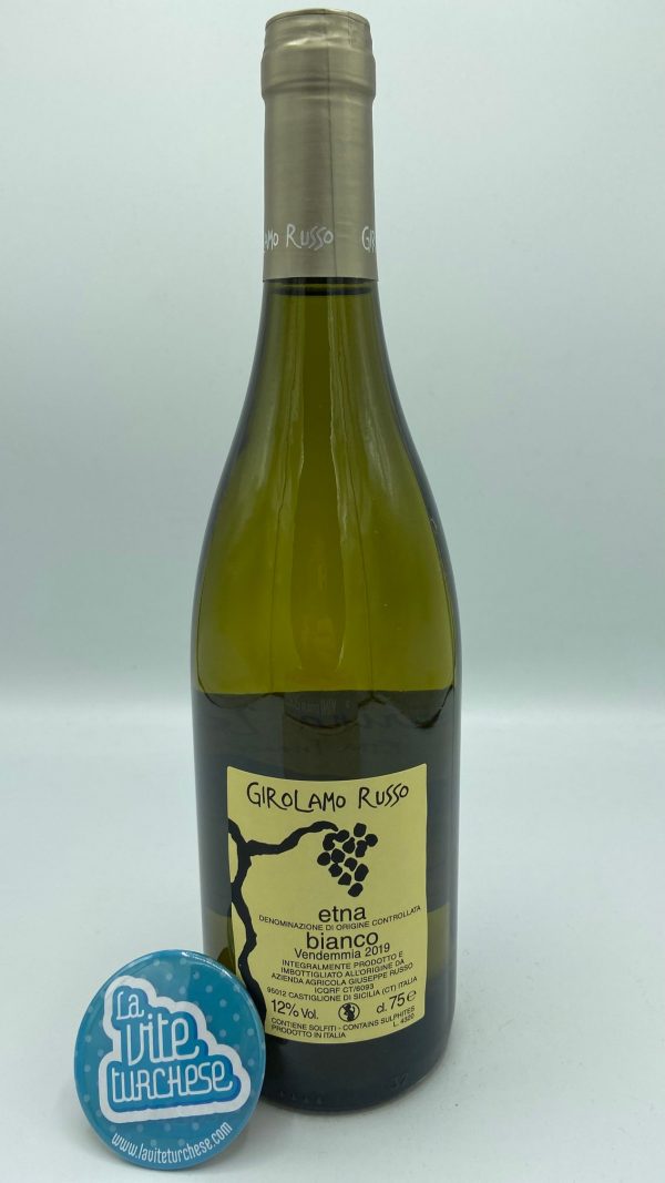 Girolamo Russo – Etna Bianco Nerina – 2019 - back