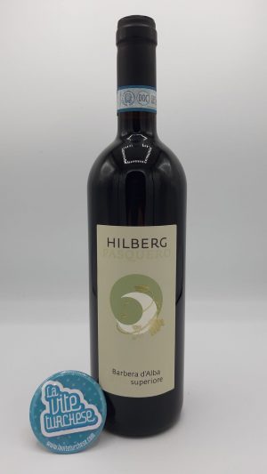 Barbera d'Alba red wine Roero Priocca Unesco Piedmont biodynamic traditional old school intense full ripe acid obtained with Barbera grapes perfect with truffle tajarin and raw meat