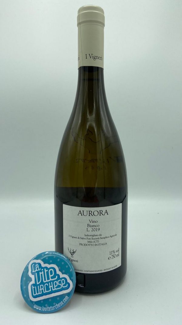 white wine sicily Etna Milo volcano grapes Carricante and Minella