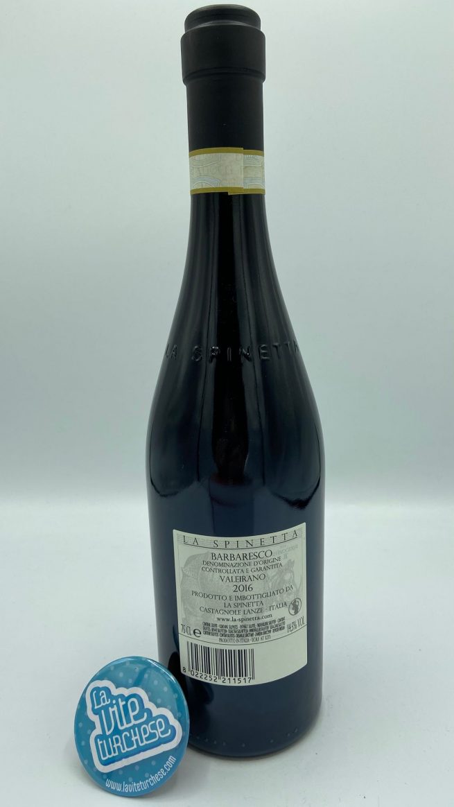 La Spinetta – Barbaresco Valeirano – 2016 - back La Spinetta – Barbaresco Valeirano – 2016 - back