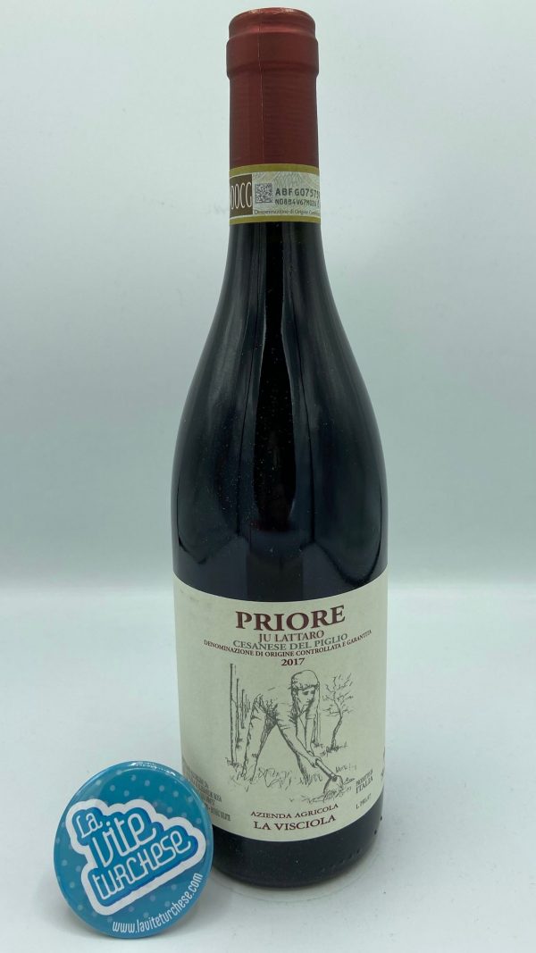 red wine Lazio Piglio DOCG complex fresh spicy powerful obtained with Cesanese grapes perfect with amatriciana pasta and Roman-style salti in the mouth