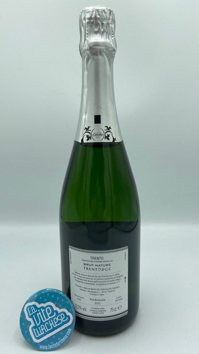 wine sparkling wine Trento metodo classico Trentino grape chardonnay