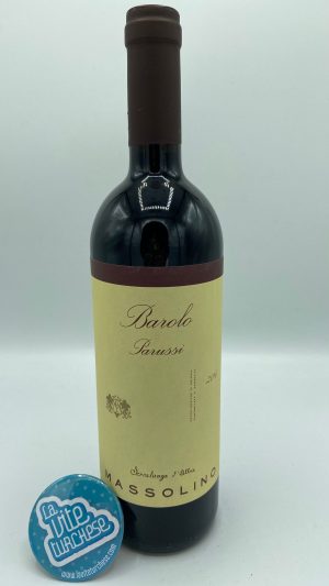 Red wine Piedmont fine artisanal traditional cru parussi Castiglione Falletto limited production produced with only Nebbiolo grapes perfect with braised in Barolo