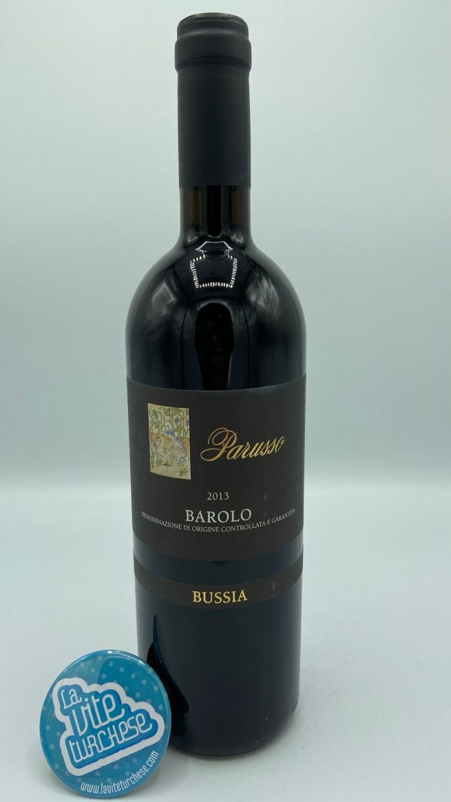 red wine Barolo DOCG cru Bussia Monforte d'Alba Langhe Unesco Piedmont modern powerful soft dusty tannic perfect with truffles and red meat