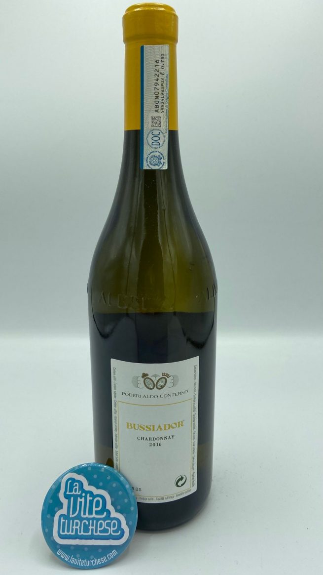 Poderi Aldo Conterno – Langhe Bianco Bussiador – 2016 - back