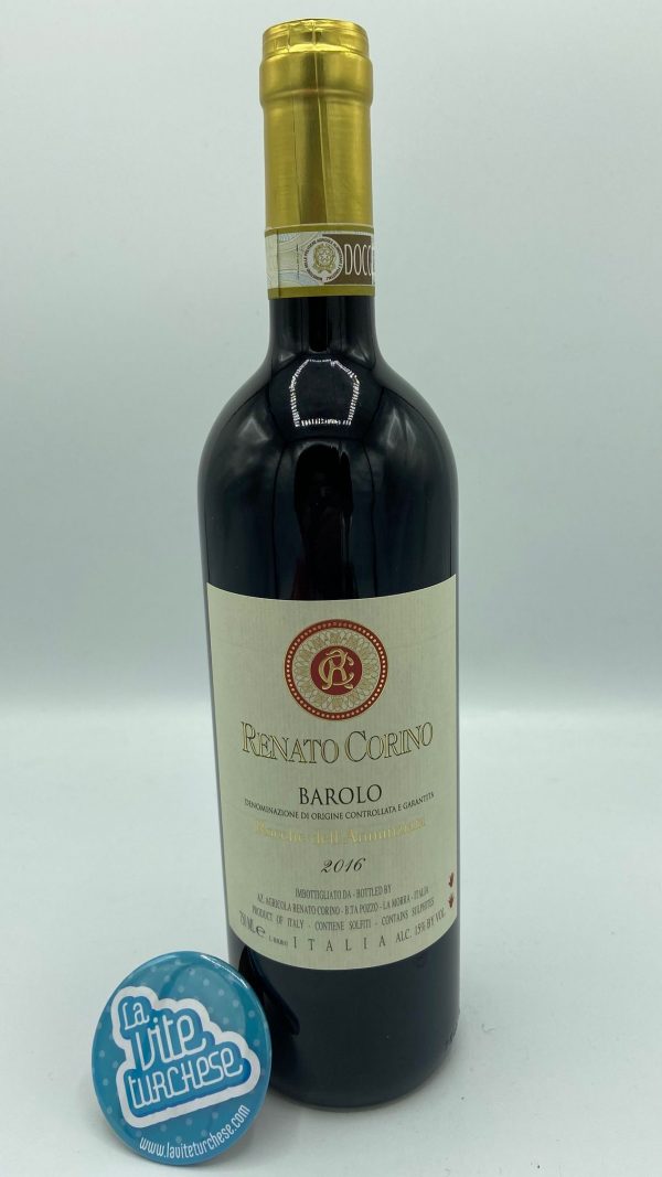 red wine Barolo cru Rocche dell'Annunziata La Morra Langhe Unesco Piedmont modern elegant fragrant structured tannins obtained with only Nebbiolo grapes perfect with tajarin with ragu and truffle