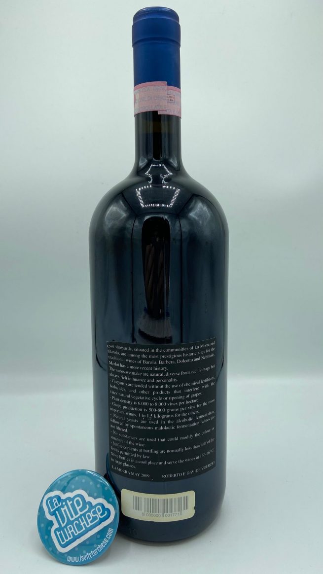 Roberto Voerzio – Barolo Vecchie Viti Capalot e delle Brunate – 2008 - back