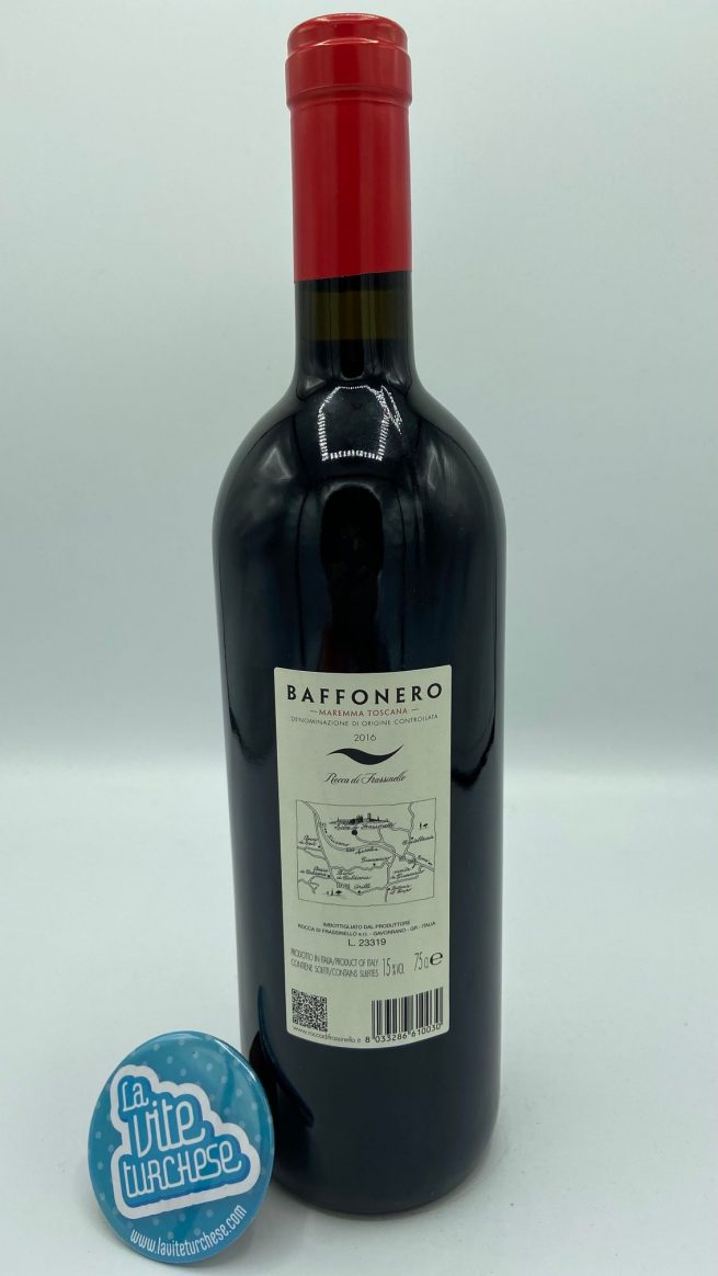 Rocca di Frassinello – Baffonero – 2016 - back Rocca di Frassinello – Baffonero – 2016 - back