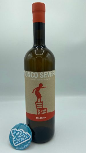 White wine doc Colli Orientali Friuli fine artisanal limited production organic produced with friulano grapes perfect with mature cheeses